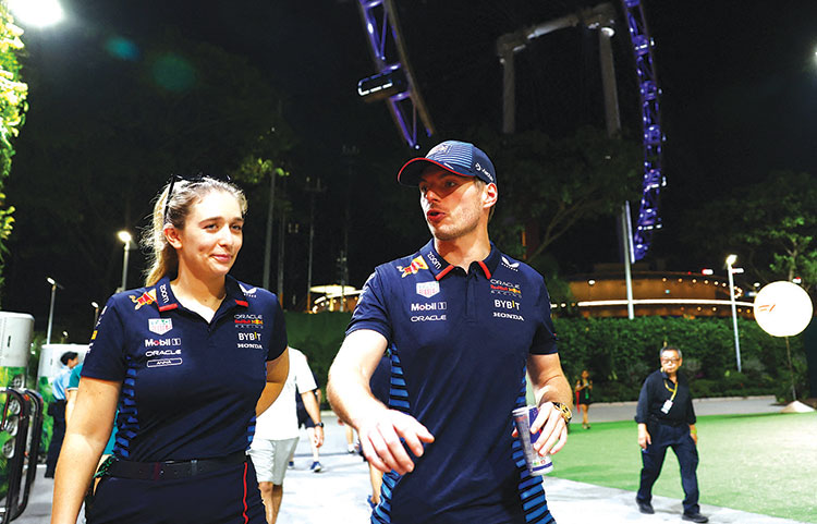 Defending champion Verstappen vows Red Bull   fightback as McLaren head to Singapore on top