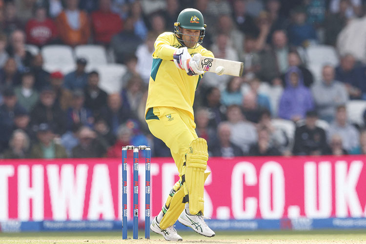 Aussie batter   Carey dominates  England, fetches  guests honour in  jubilant knock