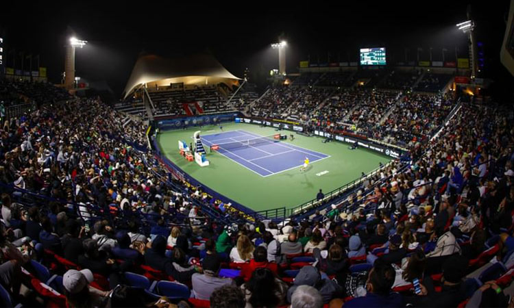 Dubai Duty Free Tennis Championships begin mid-February 2025