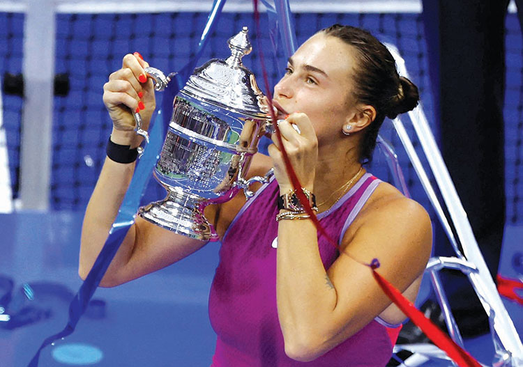 US Open champ Sabalenka chases year-end number one ranking