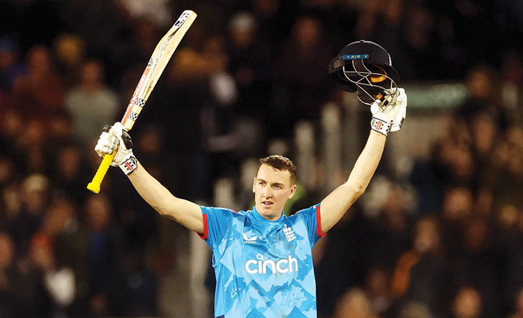 Hundred hero   Brook keeps   England alive   in Australia   ODI series