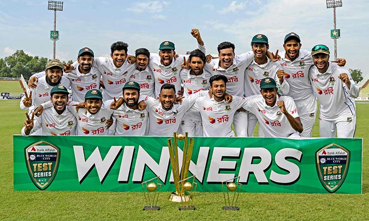 Bangladesh beat Pakistan for historic Test series win