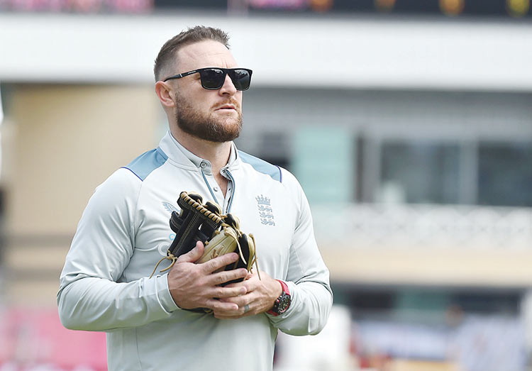 England Test   coach McCullum   entrusted with  task of reviving  white-ball teams