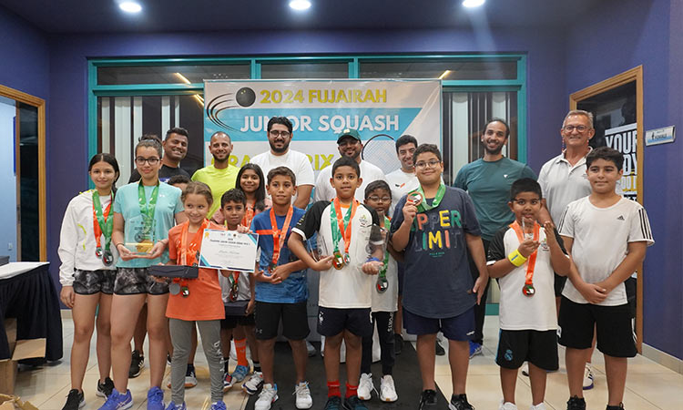 Rising stars shine as Fujairah Squash Grand Prix fuels passion for sport